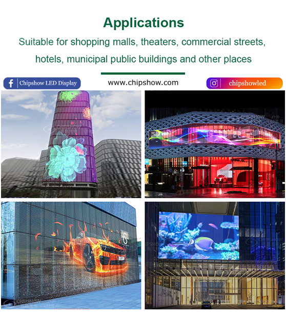 Écran publicitaire creux