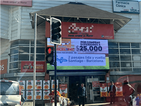  Chipshow C-FIT P4 Pour supermarché en Amérique du Sud