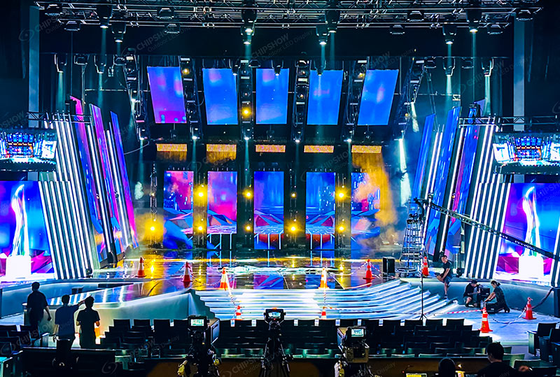 L'écran de location P3.91 apparaît lors d'une grande cérémonie de remise de prix dans les pays d'Asie du Sud-Est