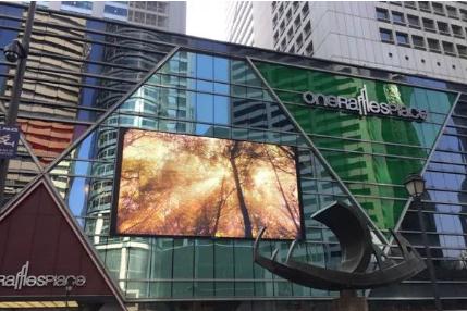 projets d'affichage menés en plein air d'exposition de puces